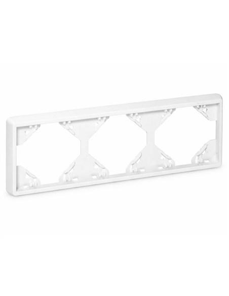 ESPELHO TRIPLO HORIZONTAL BRANCO 50931TBR - 50931TBR