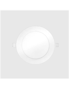 PAINEL LED REDONDO DE ENCASTRAR BRANCO 9W 3CCT MAXLED 42861 - 721.42861