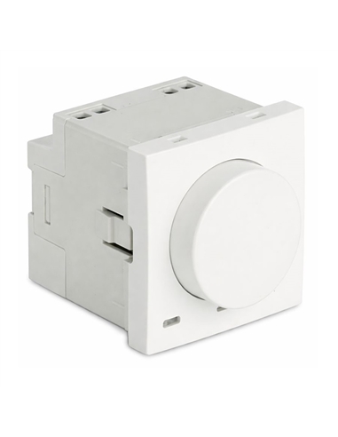 REGULADOR DE LUZ LED RLC ROTATIVO 2 MÓD BRANCO 45216SBR - 45216SBR
