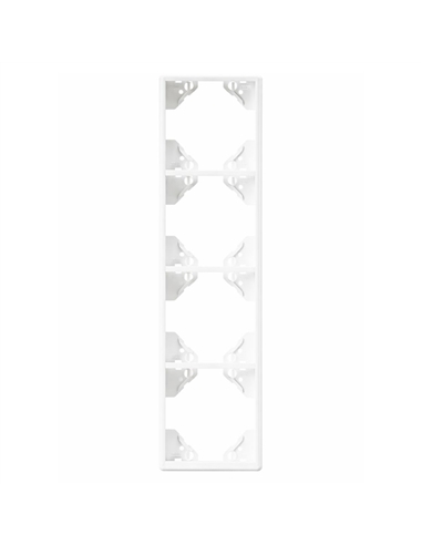 ESPELHO QUADRUPLO VERT BRANCO 50942TBR - 50942TBR