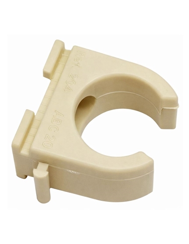ABRAÇADEIRA DE CLIC CREME para Tubo VD40 JSL 107 - MF10700CRC50