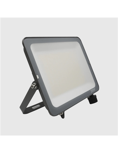 Projetor LED IP65 CCT3 SLIM CINZENTO 200W MAXLED 41246 - 721.41246