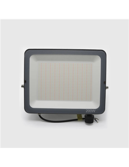 Projetor LED IP65 CCT3 SLIM CINZENTO 200W MAXLED 41246 - 721.41246