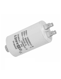 CONDENSADOR ARRANQUE MOTOR 450Vac 35uF TERMINAIS FAST-ON - COA35/450M