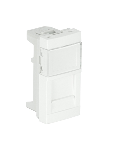 MODULO P/CONETOR RJ45 1 MODULO BRANCO MATE 45977SBM - 45977SBM