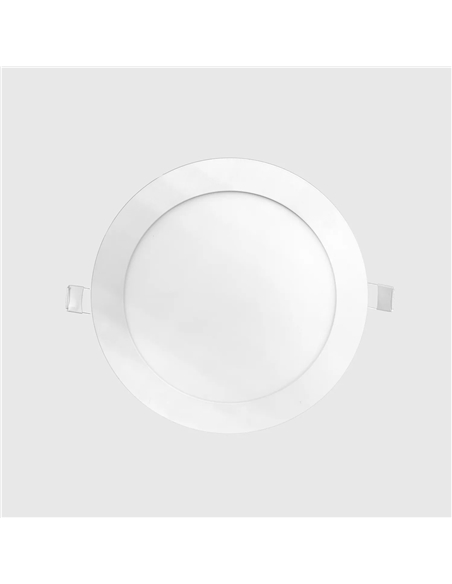Painel Led Redondo de Encastrar Branco 12W 3CCT MAXLED 42878 - 721.42878