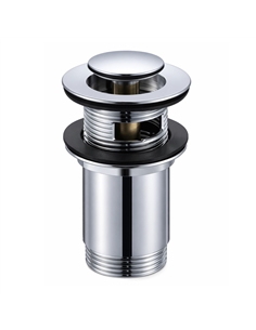 VALVULA CLICK-CLACK LAVATORIO [Vidro/ceramica] CROMO 134K - 134K