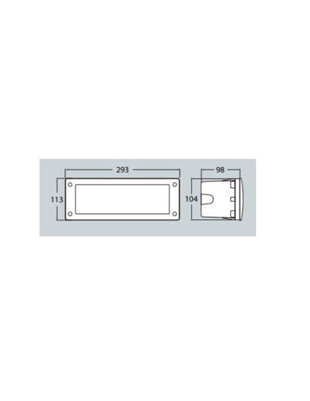 Encastrável LETI 300 E27 PRETO - 01203512713