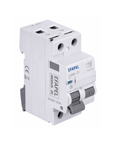 INTERRUPTOR DIFERENCIAL 2P 300mAClasse "A" 63A 556632DA - 556632DA