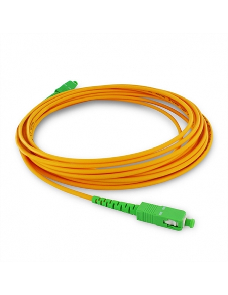 Cabo fibra óptica SC-SC monomodo 9/125µ 0.3dB 10.0m LARANJA - 047-1559