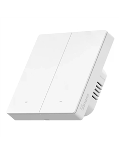 Interruptor duplo WiFi encastrar Branco Sonoff M5-2C-86W - 6920075777871
