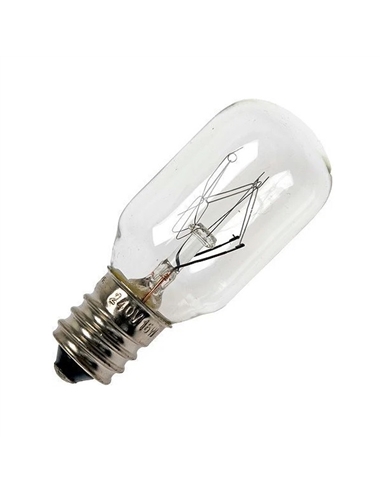 LAMPADA FILAMENTO E12 22x56mm 230V 15W - 890125271300