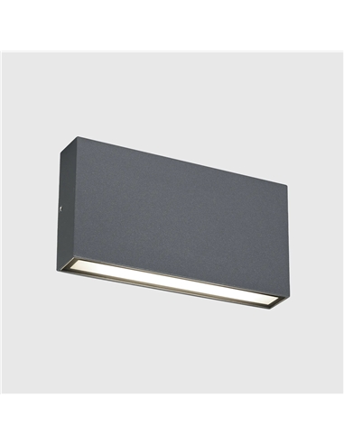 Aplique parede CCT3 2x5W 1190lm ANTRACITE MAXLED 38673 #1 - 721.38673
