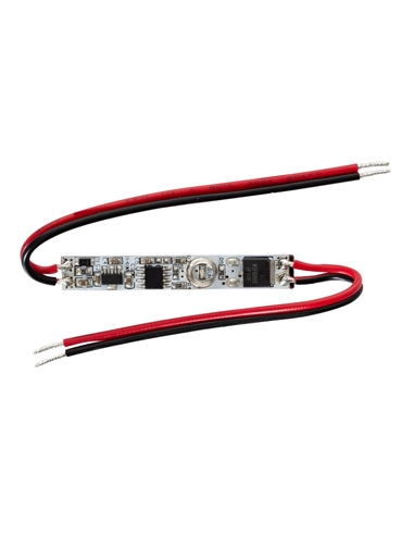 Mini Interruptor Regulador Tátil para Fita LED 12-24V E1-C - 89271054143686