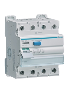 Inter. dif. 4P 40A 30mA tipo F 4M CDF640A - CDF640A
