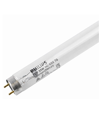 LAMPADA GERMICIDA DESINFEÇÃO TLD 55W HO TUV PHILIPS 61866510 - 61866510