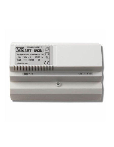 ALIMENTADOR SÉRIE VX2200 20VCC/0.8A DIN9 157,5mm VIDEX 893N1 - VX-893N1