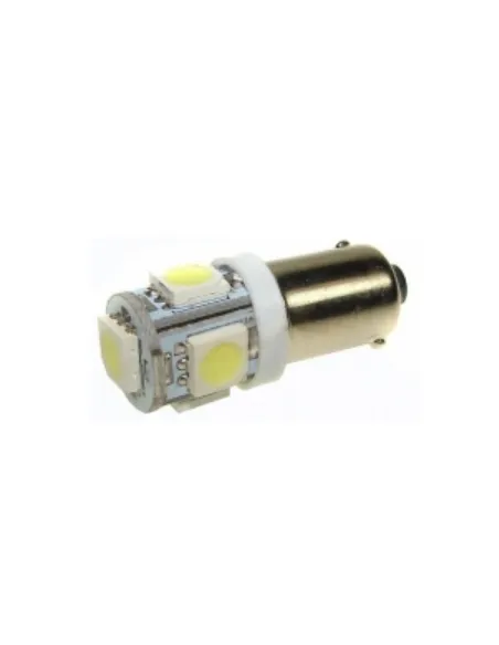 Lâmpada LED T4W/BA9S 5SMD5050 12V 0.8W 6000..6500K 45lm - 306-2946