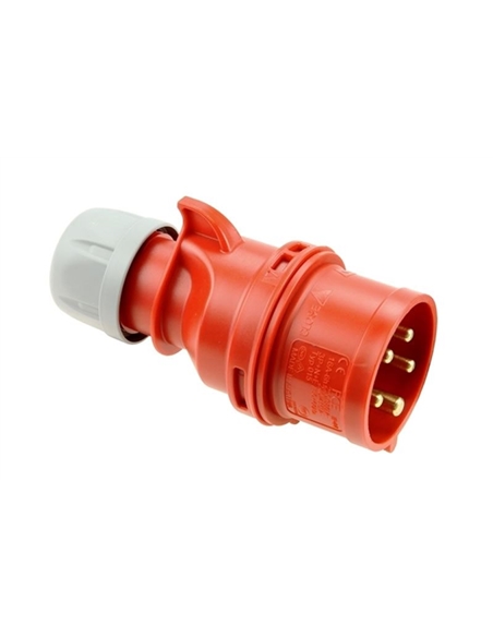 FICHA MACHO 3P+T+N 400V 32A IP44 6H 5X32A PCE 025-6 - PC0256
