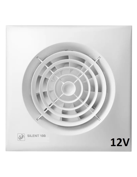EXTRATOR WC SILENT-100 CZ 12V S&P 5210408000 - 5210408000