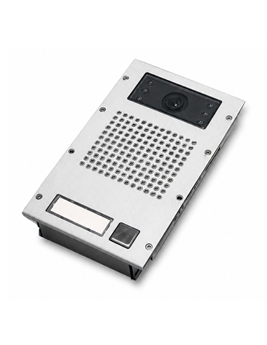 MÓDULO PORTEIRO AUDIO e VIDEO A CORES 1 BOT VIDEX 831K-A/C - VX-831K-A/C