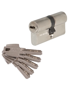 CILINDRO ALTA SEGURANÇA TESA T65 5 CHAVES 40X40 NIQ. - 8881101125