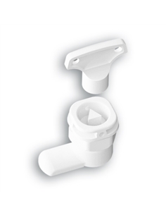 FECHADURA TRIANG PLÁSTICO T10mm C/CHAVE QUITÉRIOS 00206 - 681.00206