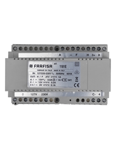 TRANSFORMADOR VIDEO 4+1 13Vac/21Vac FARFISA 1181E - FAR1181E 2