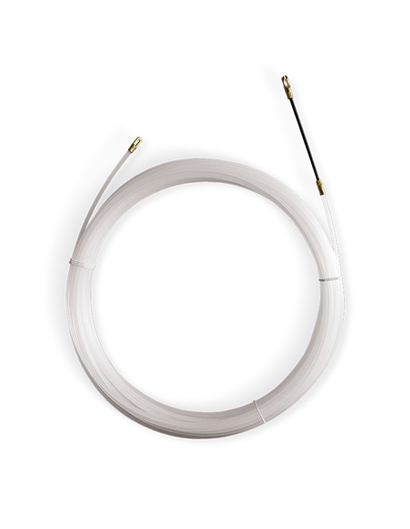 GUIA PASSA CABOS NYLON Ø4mm Pontas Fixas 20M - GT152/S/20