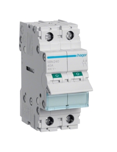 Interruptor Modular 2P 40A SBN240 - SBN240