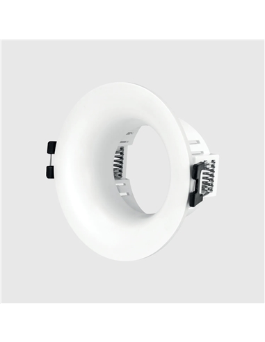Aro GU10 Fixo Recuado Branco IP20 LUMIARQ 47002 - 721.47002