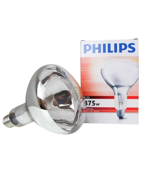 LAMPADA INFRARED R125 375W E27 230-250V CL PHILIPS 12659725 #1 - 12659725