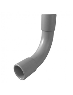CURVA PARA TUBO VD32 CINZENTO JSL - MICVD32CES61