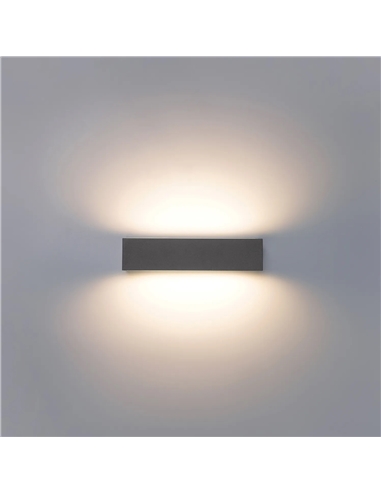 Aplique LED parede CCT3 antracite 2x10W 2525Lm MAXLED 38864 #1 - 721.38864