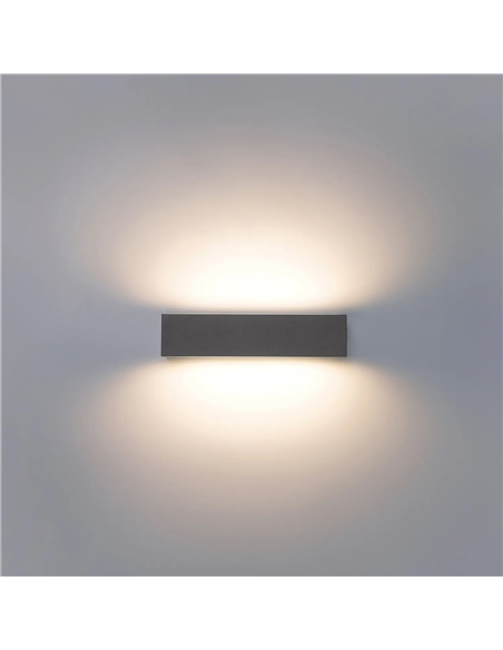 Aplique LED parede CCT3 antracite 2x10W 2525Lm MAXLED 38864 #1 - 721.38864
