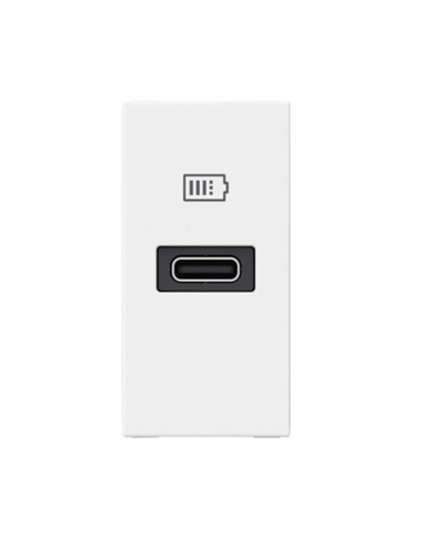 MOSAIC USB-C 1MD 3A PD 20W BRANCO 077690L #1 - 077690L