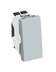 INTERRUPTOR UNIPOLAR 1 MODULO ALUMINA 45010SAL - 45010SAL