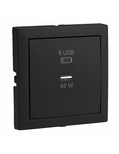 CENTRO CARREG USB-C POWER DELIVERY 65W PRETO MATE 90666TPM - 90666TPM