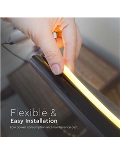 FITA LED COB IP67 24V 10W/M 3000K Rolo 5M V-TAC 23138 - 89523138 2