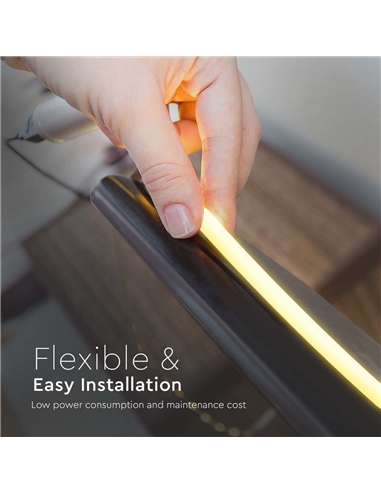 FITA LED COB IP67 24V 10W/M 3000K Rolo 5M V-TAC 23138 - 89523138