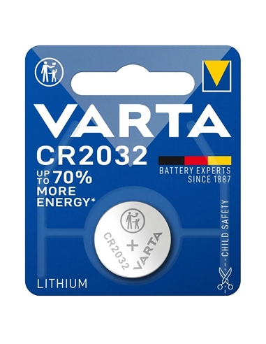 PILHA VARTA ELECTRONICS LITIO CR2032 - 9006032