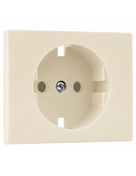 CENTRO SCHUKO C/OBTURADOR MARFIM 70632TMF - 70632TMF
