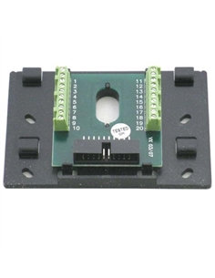 BASE C/ PLACA LIGAÇÕES FIX. MONITOR PAREDE S5000 VIDEX 5980 - VX-5980
