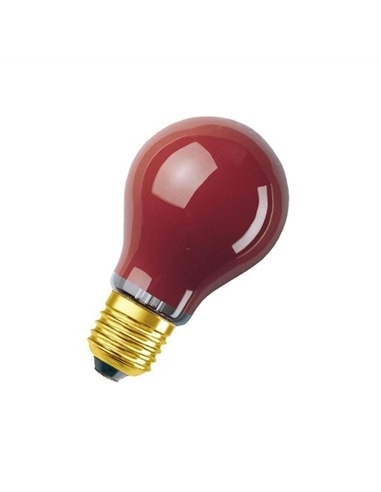 LAMPADA DECOR A Vermelha 11W E27 240V OSRAM 545824 - 545824