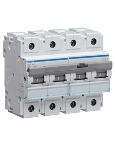 Disjuntor 4P 100A C 10kA 6M HMF490 - HMF490