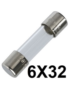 FUSIVEL VIDRO 6X32 FUSÃO RÁPIDA 6,3A - 3460063000