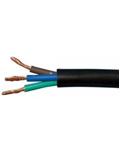 CABO H05VV-F FVV 300/500V 3G1,5 PRETO - 0000017N