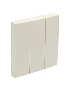 TECLA TRIPLA MARFIM 90661TMF - 90661TMF
