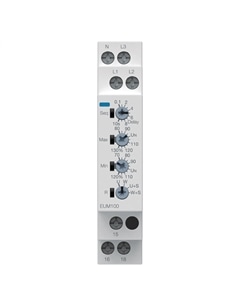 Relé controle tensão + fases 1 canal Hager EUM100 - EUM100 2