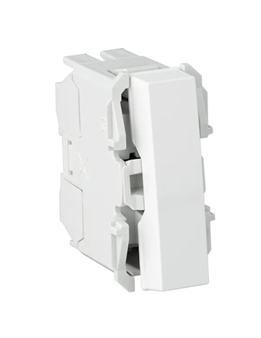 Comutador de escada simples 1/2 Siza branco 45078SBR - 45078SBR